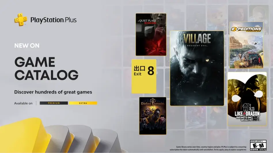 Confira os jogos que chegam ao catalogo da playstation plus