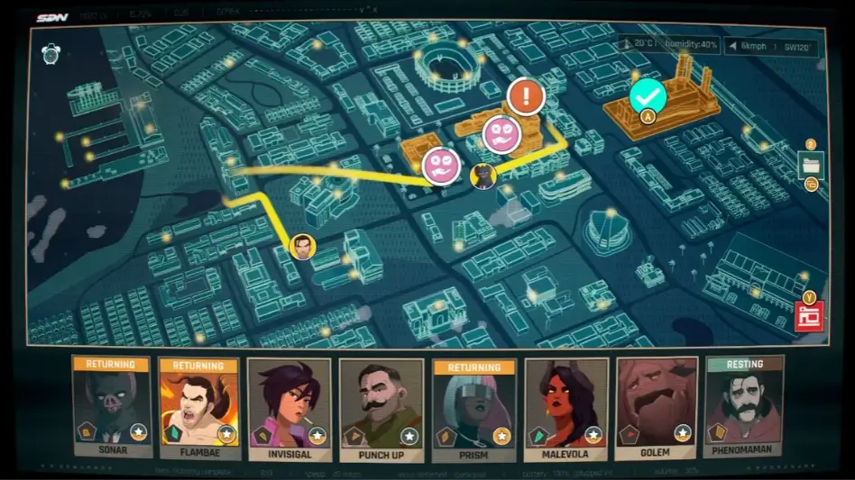 tele de gerenciamento de dispatch