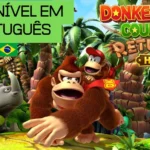 atualização adiciona português para donkey kong country returns hd