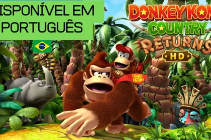 atualização adiciona português para donkey kong country returns hd
