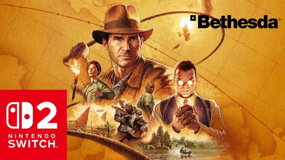 indiana jones e outros jogos bethesda no nintendo switch 2