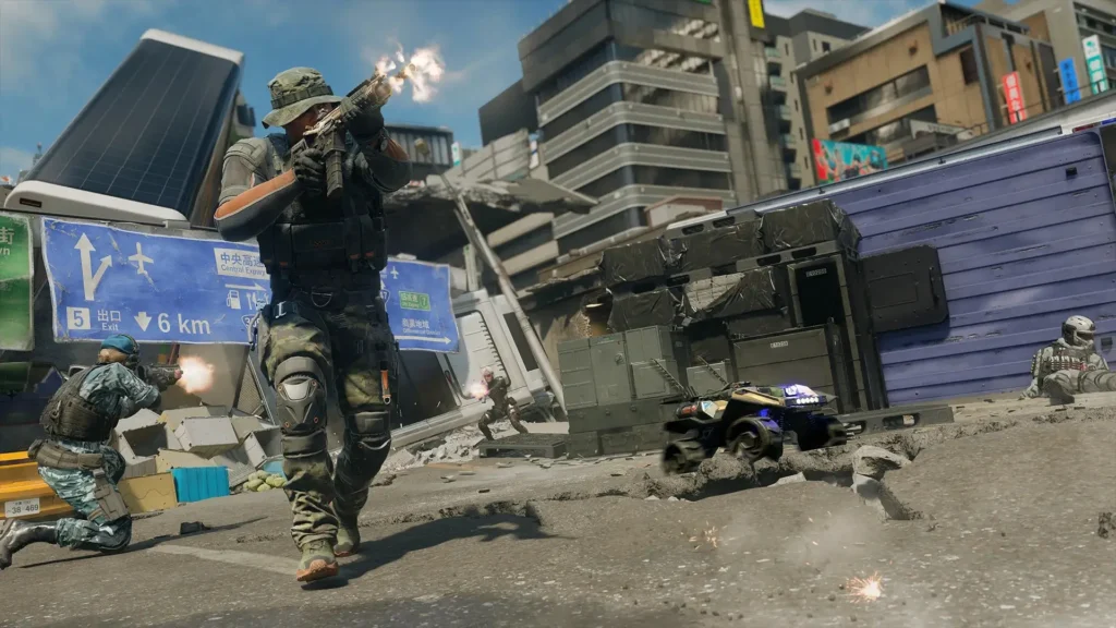 mapa Gridlock em Black Ops 7