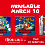 novos jogos chegam ao nintendo switch online em março