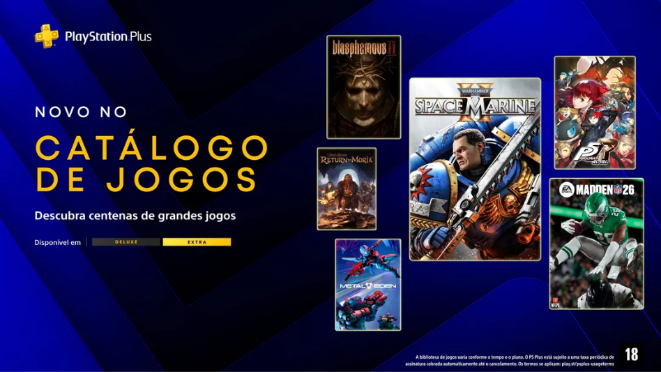 novos jogos no playstation plus março