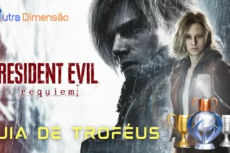 guia trofeus platina resident evil requiem