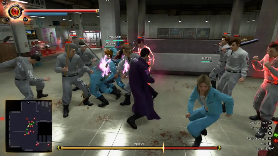 yakuza kiwami 3 combates