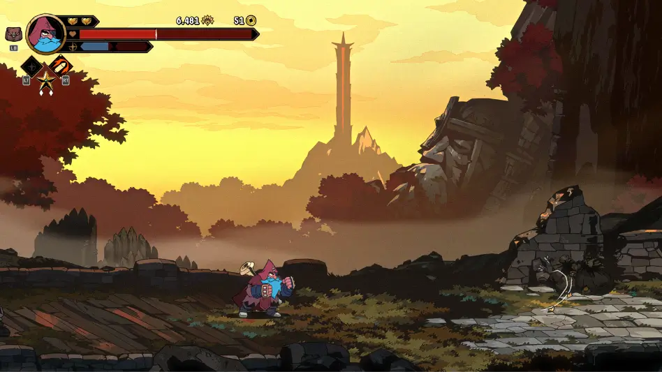 Imagem Absolum vale a pena mostrando personagem Karl