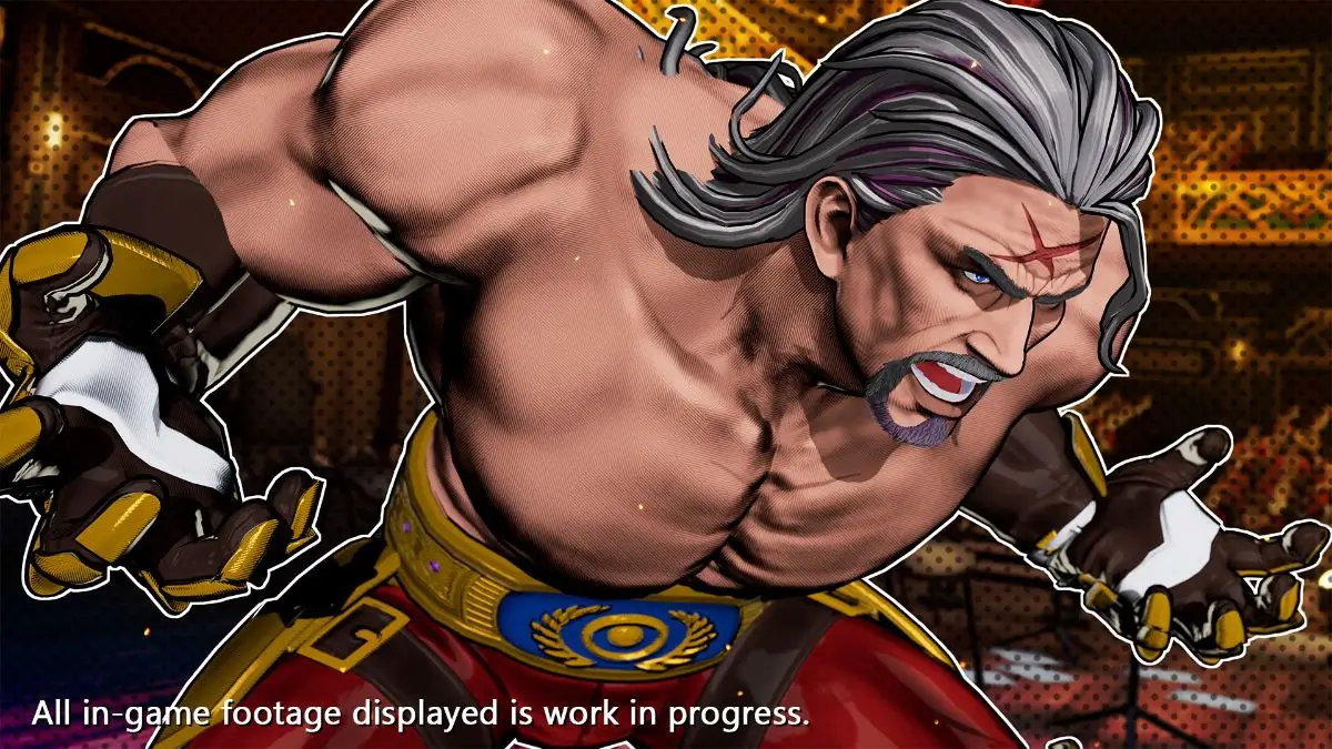 novo personagem fatal fury: WOLFGANG KRAUSER