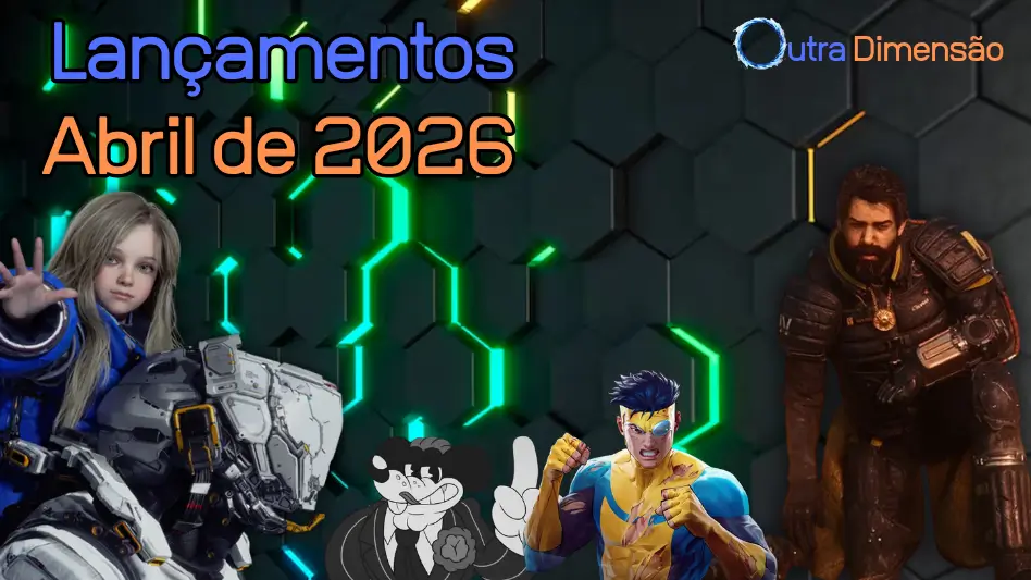 os principais lançamentos de jogos em abril de 2026