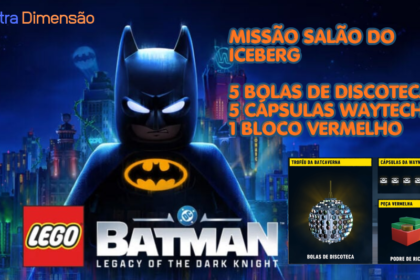 Lego Batman Missão Salão Iceberg Colecionáveis