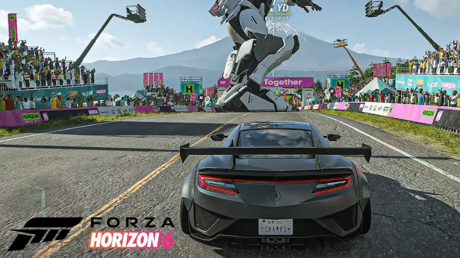 gundam em forza horizon 6