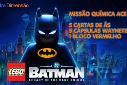guia colecionaveis quimica ace lego batman