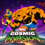 Coisa e Ciclope em Marvel Cosmic Invasion