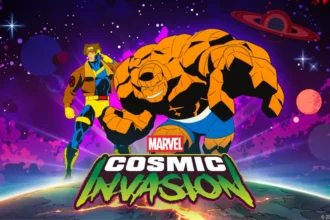 Coisa e Ciclope em Marvel Cosmic Invasion