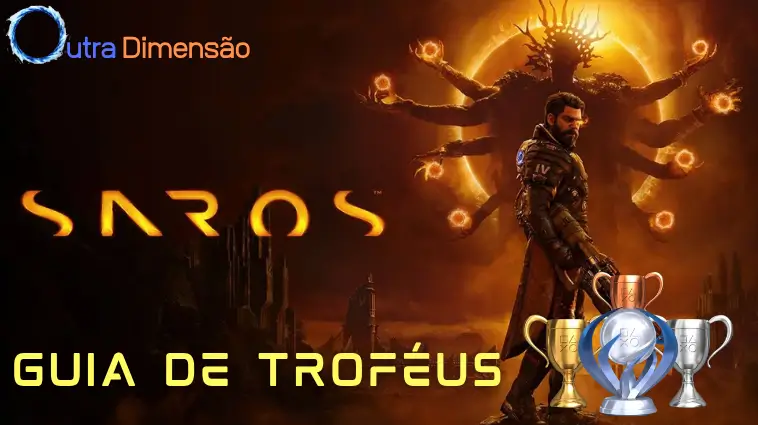 guia troféus Saros