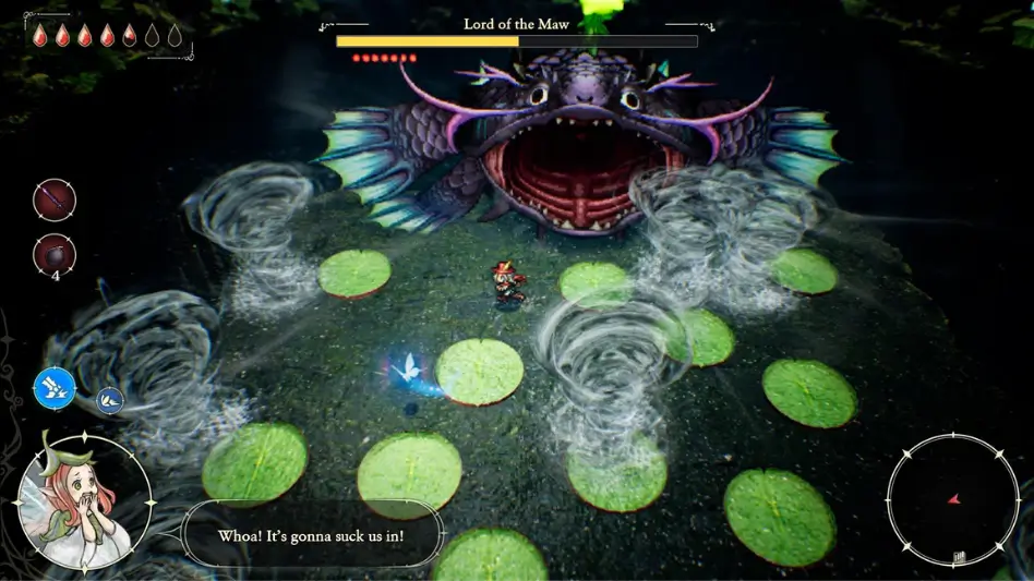 gameplay de combate de adventures of elliot