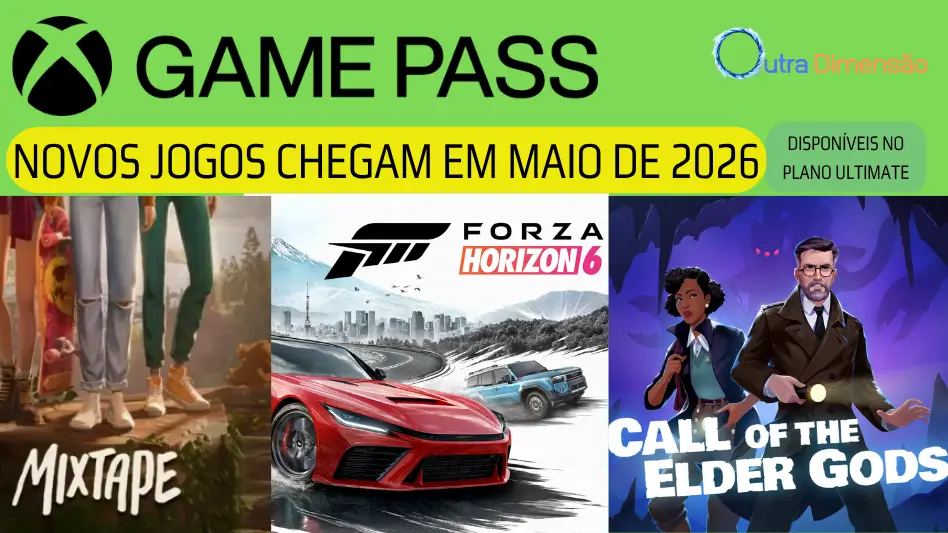 novos jogos chegam em maio ao xbox game pass
