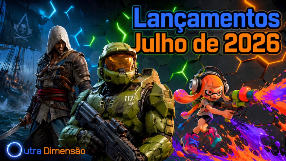 Principais lançamentos de jogos de julho de 2026
