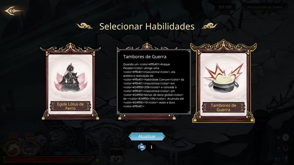 Erros na tradução de realm of ink