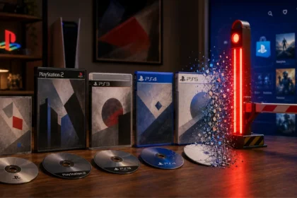 jogos em mídia física do playstation sumindo
