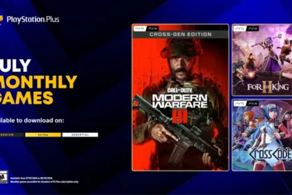 os jogos que chegam ao playstation plus em julho