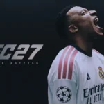 Kylian Mbappé na capa de EA Sports FC 27