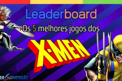capa da matéria com os 5 melhores jogos dos x-men