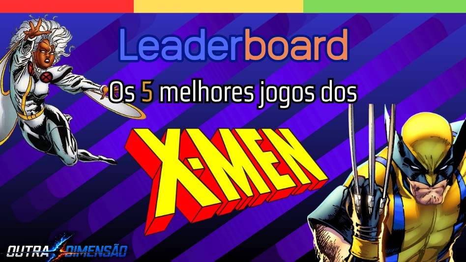 capa da matéria com os 5 melhores jogos dos x-men