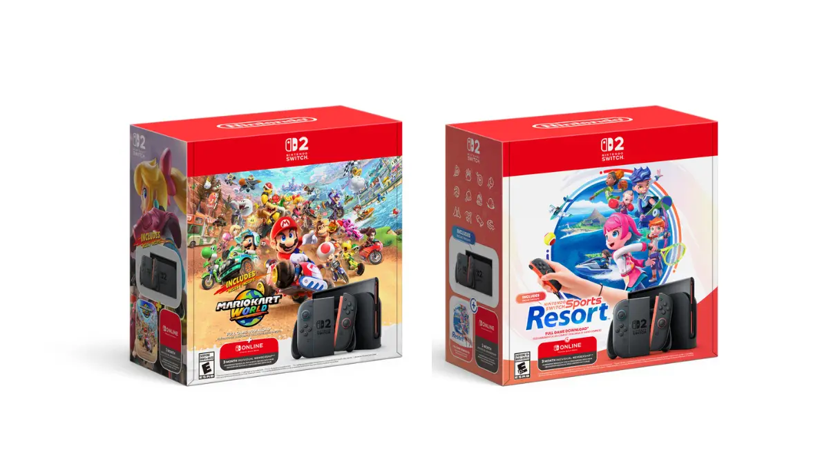 novos bundles do nintendo switch 2