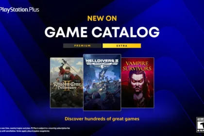 helldivers, kingdom come e vampire survivor na playstation plus em agosto