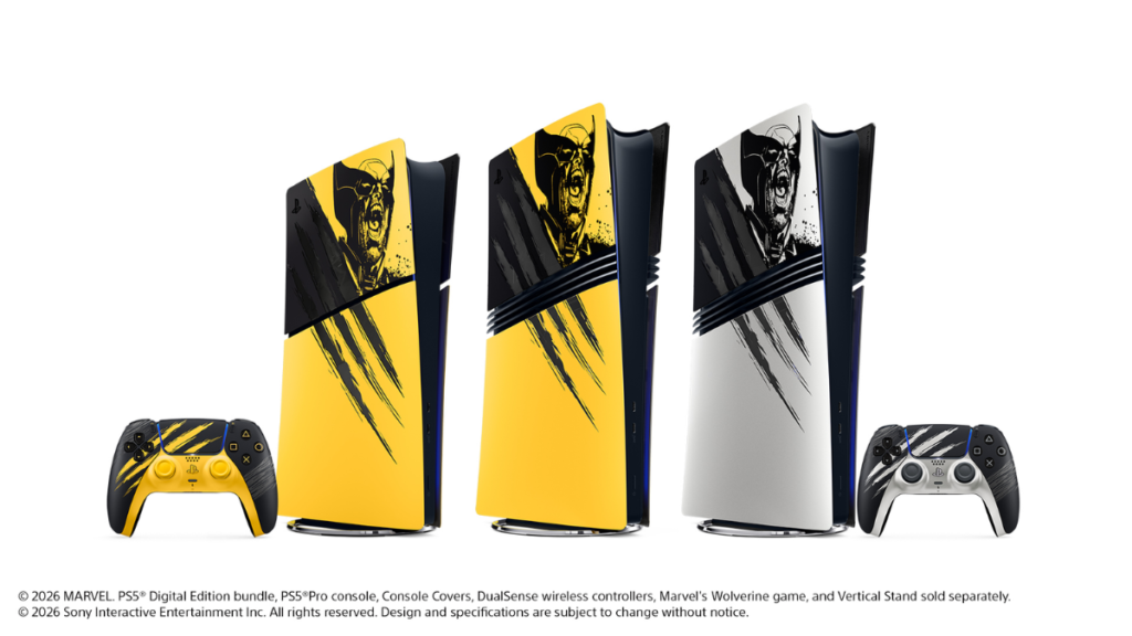 PS5 Adamantium e Yellow Battle