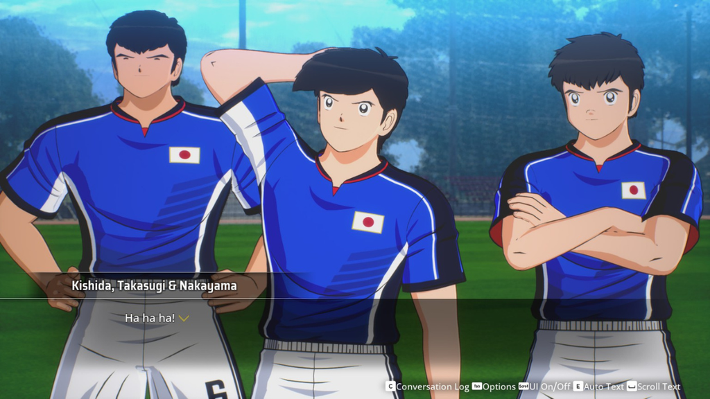 modo história de Captain Tsubasa II