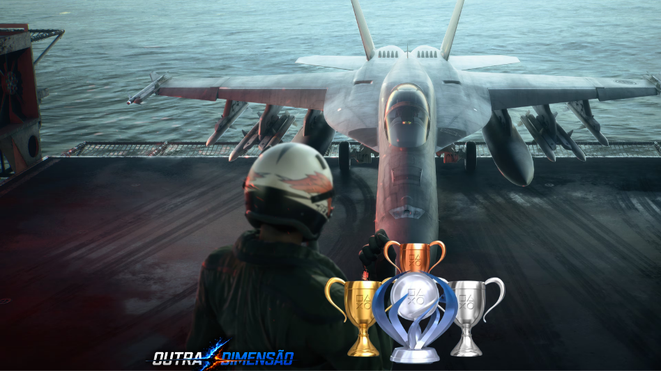 guia de trofeus e platina ace combat